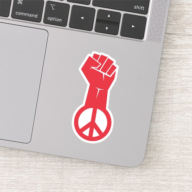 Friedenskampf Aufkleber (Detail)