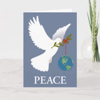 Friedenskarte Feiertagskarte
