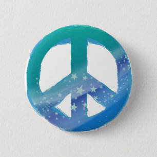 Friedensknopf Button