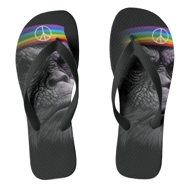 Friedenskönig Flip Flops (Fußbett)