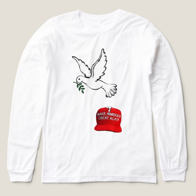FRIEDENSKRIEG Tri-Blend SHIRT (Design Vorderseite)