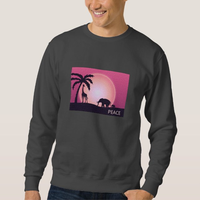 Friedensland Sweatshirt (Vorderseite)