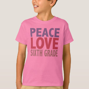 FriedensLiebe-6. Grad T-Shirt