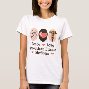 FriedensLiebe-ansteckende T-Shirt