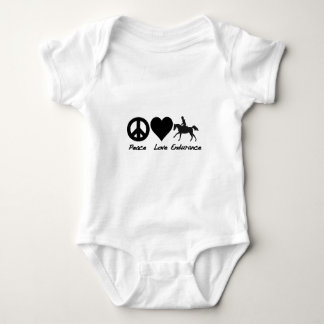 FriedensLiebe-Ausdauer Baby Strampler