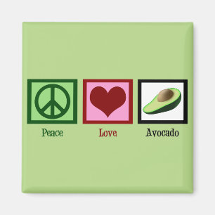FriedensLiebe-Avocados Magnet