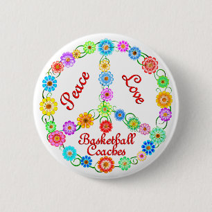 FRIEDENSLiebe-BASKETBALL-TRAINER Button