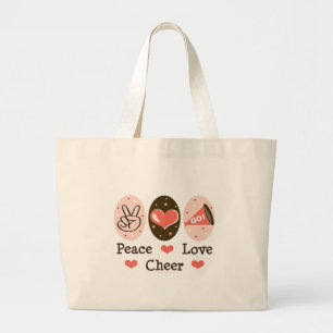 FriedensLiebe-Beifall-Cheerleading Tasche