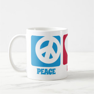 FriedensLiebe-Bibliotheks-Tasse Kaffeetasse