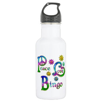 FriedensLiebe-Bingo Trinkflasche