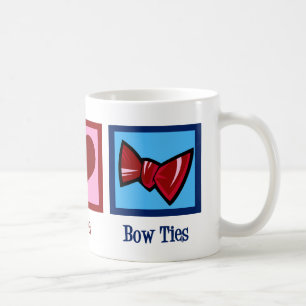 FriedensLiebe-Bogen-Krawatten Tasse