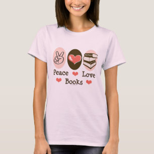 FriedensLiebe bucht Bibliophile-T - Shirt