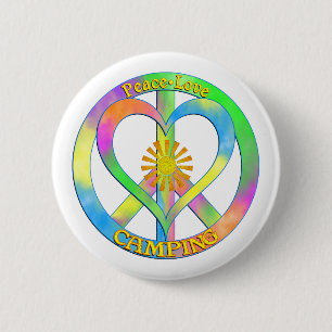 FriedensLiebe-Camping Button