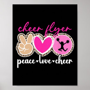 Friedensliebe Cheer Flyer Cheerleading Flyer Poster