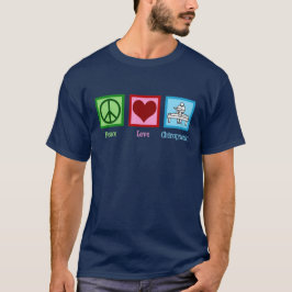 FriedensLiebe-Chiropraktik - cooler Chiropraktor T-Shirt