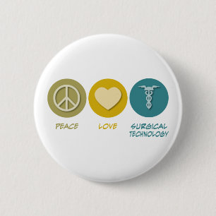 FriedensLiebe-chirurgische Technologie Button