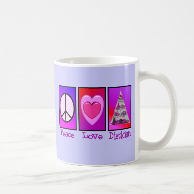 FriedensLiebe-Diätetiker Kaffeetasse (Rechts)