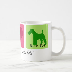 FriedensLiebe-DrahtFox Tasse