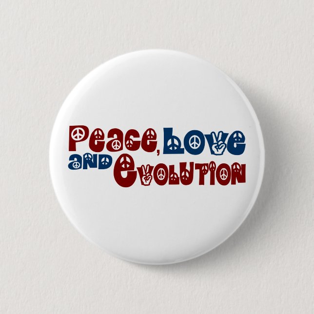 FriedensLiebe-Evolution Button (Vorderseite)