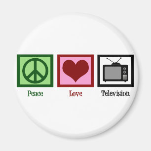 FriedensLiebe-Fernsehen Magnet