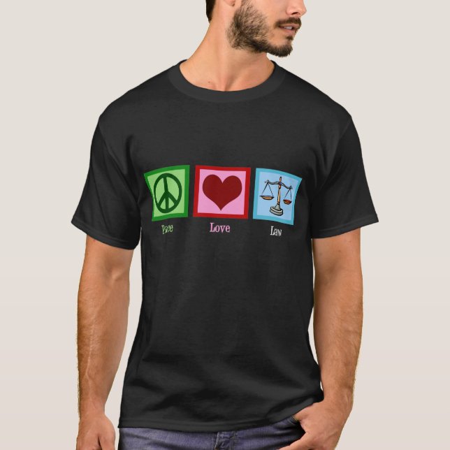 FriedensLiebe-Gesetz T-Shirt (Vorderseite)