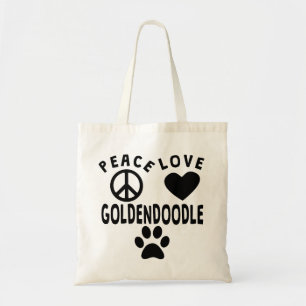 FriedensLiebe Goldendoodle Tragetasche