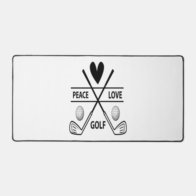 FRIEDENSLIEBE GOLF SCHREIBTISCHUNTERLAGE (Vorderseite)