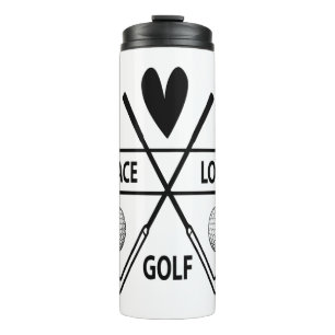 FRIEDENSLIEBE GOLF THERMOSBECHER