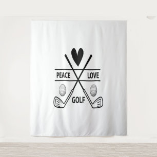 FRIEDENSLIEBE GOLF WANDTEPPICH