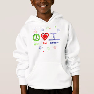 FriedensLiebe-Gymnastik Hoodie
