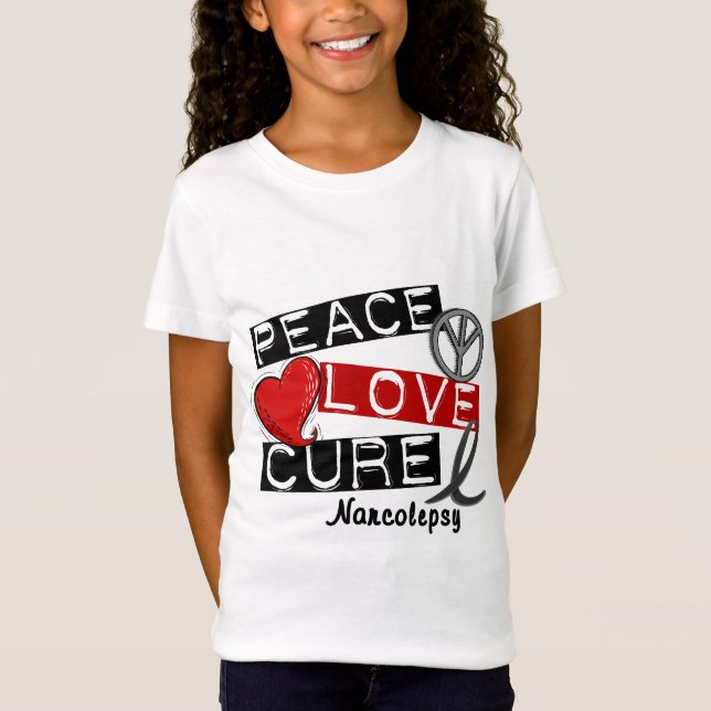 FRIEDENSLiebe-HEILUNGNARCOLEPSY T-Shirt (Vorderseite)