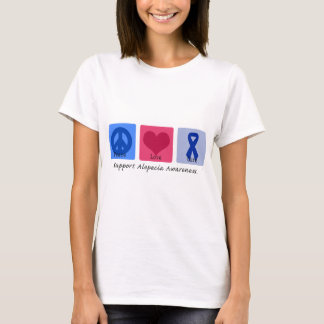 FriedensLiebe-Heilungs-Alopezie T-Shirt