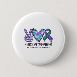 Friedensliebe Hoffnung Selbstmordprävention Awaren Button