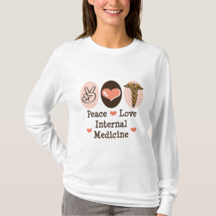 FriedensLiebe-interne Medizin-T - Shirt