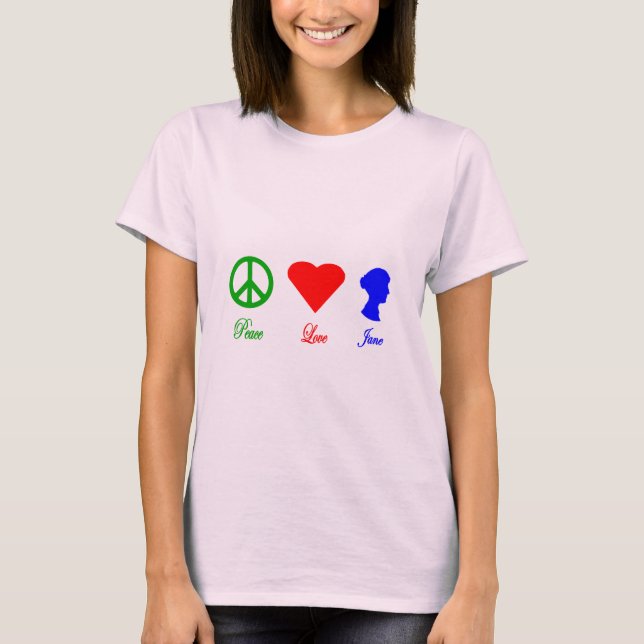 FriedensLiebe Jane T-Shirt (Vorderseite)