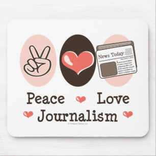 FriedensLiebe-Journalismus Mousepad