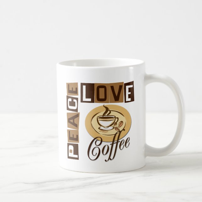 FRIEDENSLiebe-KAFFEE Tasse (Rechts)