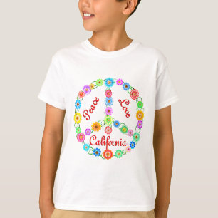 FriedensLiebe Kalifornien T-Shirt