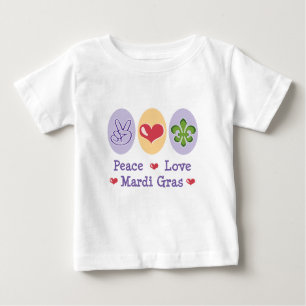 FriedensLiebe-Karneval-Baby-T-Shirt Baby T-shirt