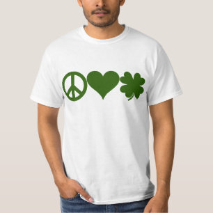 FriedensLiebe-Kleeblätter T-Shirt