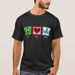 FriedensLiebe-Krake T-Shirt