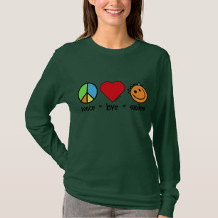 FriedensLiebe-Lächeln T-Shirt