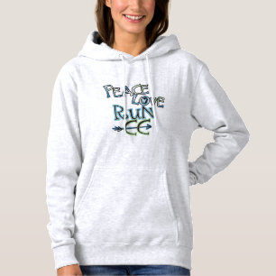 FRIEDENSLiebe-LAUF cm - Querland Hoodie
