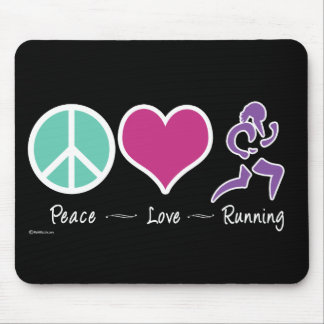 FriedensLiebe-Laufen Mousepad
