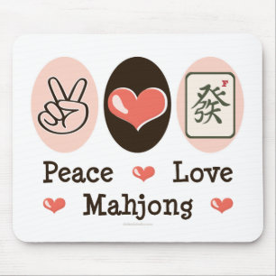 FriedensLiebe Mahjong Mousepad