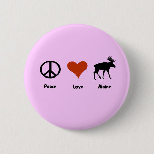 FriedensLiebe Maine Button