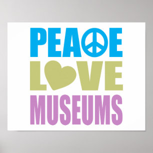 FriedensLiebe-Museen Poster