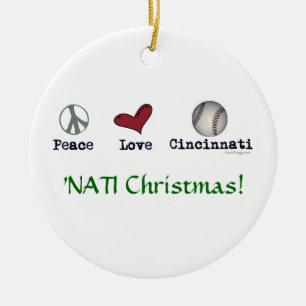 FriedensLiebe NATI (Cincinnati) Keramikornament