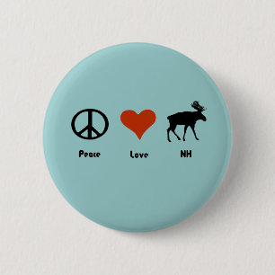 FriedensLiebe New Hampshire Button