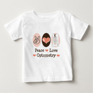 FriedensLiebe-Optometrie-Optometriker-Baby-T - Baby T-shirt